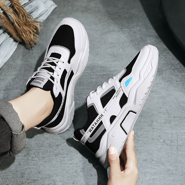 dress shoes men casual thick bottom light chunky dad sneakers colorful comfortable male tenis for younger 3dw4, Black
dress shoes men casual thick bottom light chunky dad sneakers colorful comfortable male tenis for younger 3dw4, Black