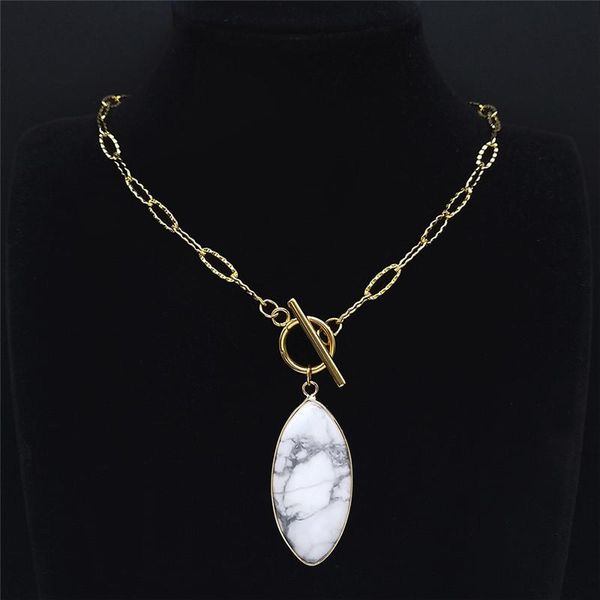 pendant necklaces stainless steel natural stone necklace chain women round gold color chocker jewelry collar acero inoxidable nxs04, Silver
pendant necklaces stainless steel natural stone necklace chain women round gold color chocker jewelry collar acero inoxidable nxs04, Silver