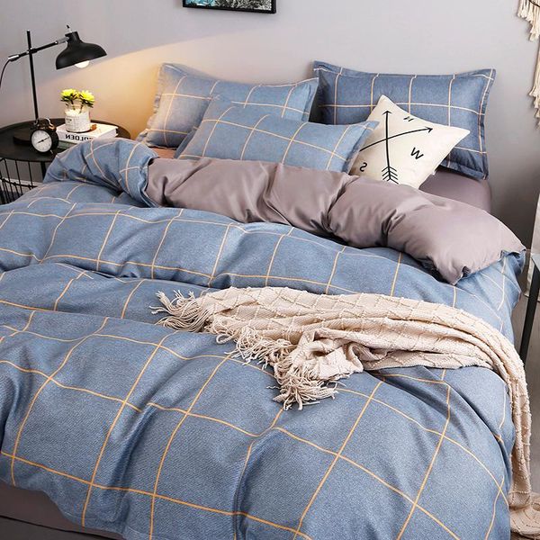 simple four-piece washed cotton bedding bed sheet quilt cover student single dormitory three-piece 1.2 set 4 sets
simple four-piece washed cotton bedding bed sheet quilt cover student single dormitory three-piece 1.2 set 4 sets