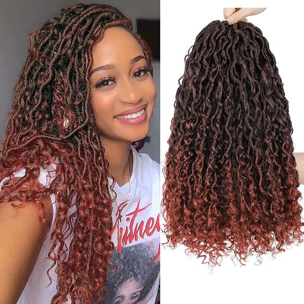 goddess locs crochet hair 6 packs 18 inch copper red river faux locs crochet hair bohemia locs crochet hair with curly ends in middle and en, Black
goddess locs crochet hair 6 packs 18 inch copper red river faux locs crochet hair bohemia locs crochet hair with curly ends in middle and en, Black
