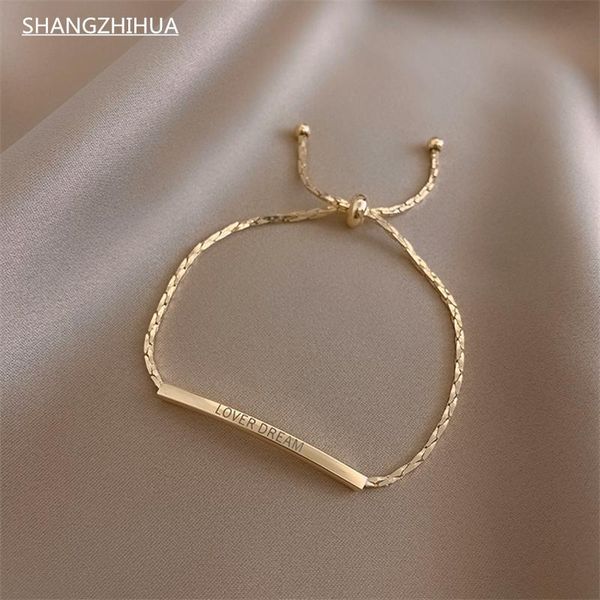 link, chain shangzhihua gothic minimalist metallic alphabetic gold bangle for women korean fashion jewelry an unusual gift party girls, Black
link, chain shangzhihua gothic minimalist metallic alphabetic gold bangle for women korean fashion jewelry an unusual gift party girls, Black