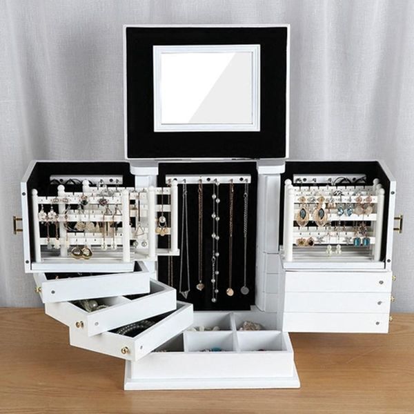 storage drawers solid wood multi-layer jewelry boxes large capacity earring case earrings multi-function box
storage drawers solid wood multi-layer jewelry boxes large capacity earring case earrings multi-function box