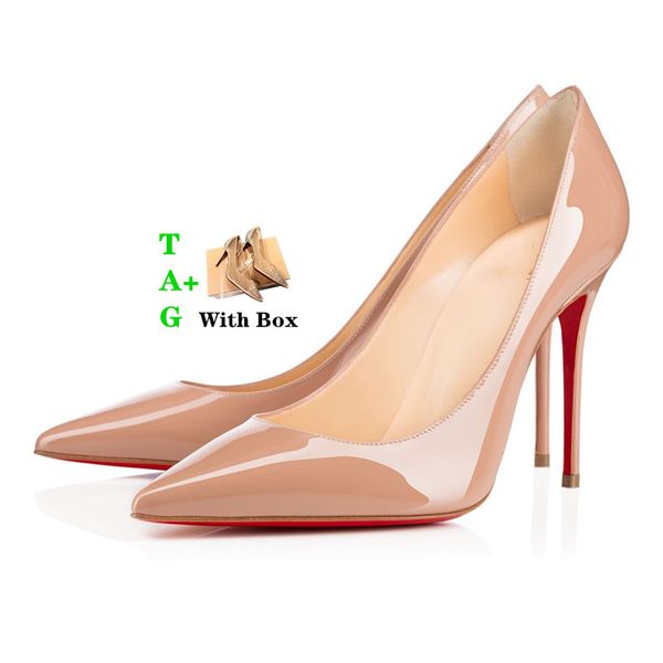 brand new designer classic women red bottoms high heels patent leather pointy toe dress shoes luxury shallow mouth red sole pumps wedding sh, Black
brand new designer classic women red bottoms high heels patent leather pointy toe dress shoes luxury shallow mouth red sole pumps wedding sh, Black