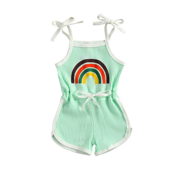 4 colors baby girls clothes sleeveless rainbow print suspender knitted romper jumpsuits kids girls overalls for newborns, Blue
4 colors baby girls clothes sleeveless rainbow print suspender knitted romper jumpsuits kids girls overalls for newborns, Blue