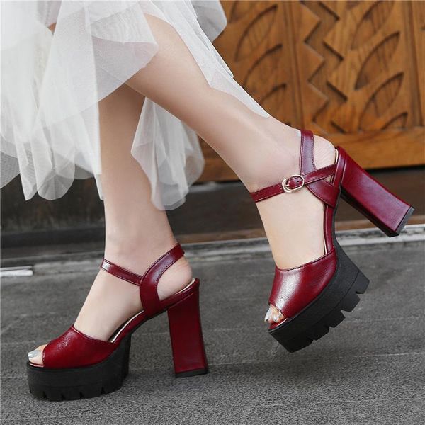 women's sandals shoes platform block high heels summer for women black red gladiator female party
women's sandals shoes platform block high heels summer for women black red gladiator female party