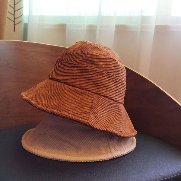 bucket-hat caps women japanese literature art corduroy fisherman hat autumn winter retro wild warm basin accessories wide brim hats, Blue;gray
bucket-hat caps women japanese literature art corduroy fisherman hat autumn winter retro wild warm basin accessories wide brim hats, Blue;gray