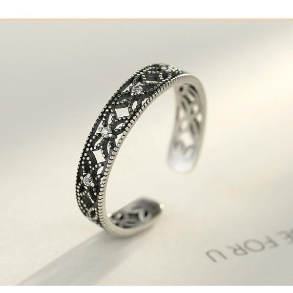 cluster rings s925 sterling silver ring hollow carved charm boutique fashion jewelry female accessories, Golden;silver
cluster rings s925 sterling silver ring hollow carved charm boutique fashion jewelry female accessories, Golden;silver