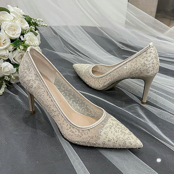 dress shoes crystal high heels stiletto sequins mesh bridal wedding bridesmaid lace banquet single, Black
dress shoes crystal high heels stiletto sequins mesh bridal wedding bridesmaid lace banquet single, Black