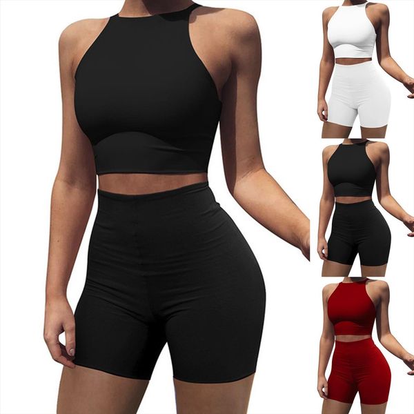 daigelo plus size sports womens tracksuits short sets fashion solid yoga vest fitness set elastic suit, Gray
daigelo plus size sports womens tracksuits short sets fashion solid yoga vest fitness set elastic suit, Gray