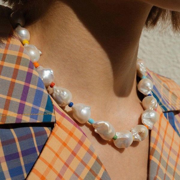 chains vintage elegant alien irregular pearl colorful resin bead choker necklace for women girl party summer jewelry huanzhi 2021, Silver
chains vintage elegant alien irregular pearl colorful resin bead choker necklace for women girl party summer jewelry huanzhi 2021, Silver