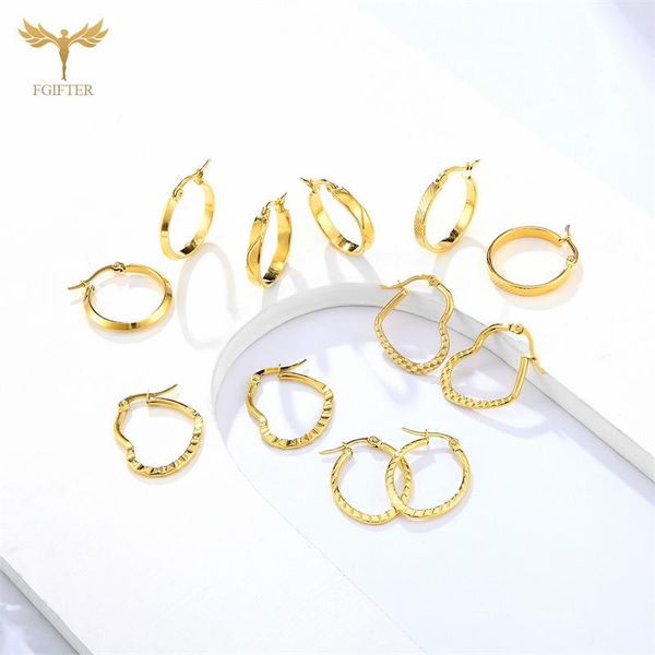 hoop & huggie stainless steel simple heart earrings for women vinatge love geometric round brinco feminino gifts, Golden;silver
hoop & huggie stainless steel simple heart earrings for women vinatge love geometric round brinco feminino gifts, Golden;silver