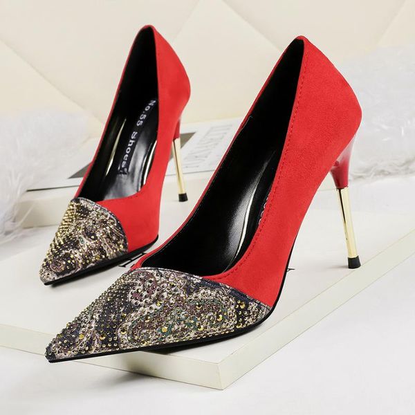 dress shoes 2021 women stripper 10cm high heels crytsal luxury pumps lady scarpins rivet red wedding bridal valentine khaki, Black
dress shoes 2021 women stripper 10cm high heels crytsal luxury pumps lady scarpins rivet red wedding bridal valentine khaki, Black
