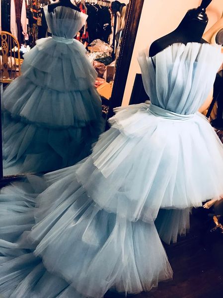 light sky blue pink ruffles high low evening dresses strapless vestidos fiesta tiered puffy tutu prom gowns pretty formal dresses abendkleid, Black;red
light sky blue pink ruffles high low evening dresses strapless vestidos fiesta tiered puffy tutu prom gowns pretty formal dresses abendkleid, Black;red