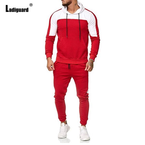men's tracksuits ladiguard plus size 3xl men set patchwork clothing 2021 hoodie tracksuit autumn long sleeve two piece outfits ropa hom, Gray
men's tracksuits ladiguard plus size 3xl men set patchwork clothing 2021 hoodie tracksuit autumn long sleeve two piece outfits ropa hom, Gray