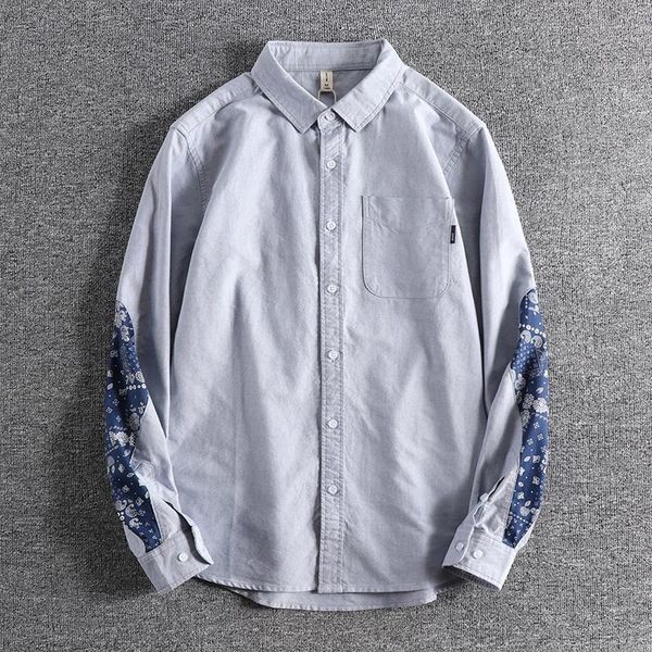 men's casual shirts z107 unique luxury design stitching shirt men daily business fashion simple oxford textile brand lapel, White;black
men's casual shirts z107 unique luxury design stitching shirt men daily business fashion simple oxford textile brand lapel, White;black