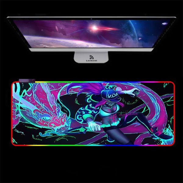 mouse pads & wrist rests kda akali gaming pad rgb mousepad large keyboard cover non-slip rubber base computer carpet desk mat pc gamer
mouse pads & wrist rests kda akali gaming pad rgb mousepad large keyboard cover non-slip rubber base computer carpet desk mat pc gamer