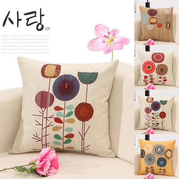 pillow cotton linen flower pattern throw case cushion cover seat car home decoration sofa bed 45x45cm
pillow cotton linen flower pattern throw case cushion cover seat car home decoration sofa bed 45x45cm