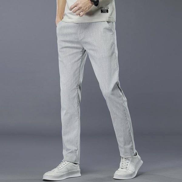 men's pants light grey slim fit casual 2021 autumn fashion business elasticity solid color trousers male lake blue black
men's pants light grey slim fit casual 2021 autumn fashion business elasticity solid color trousers male lake blue black