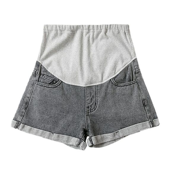 summer maternity denim shorts casual curling pregnant women abdominal clothes pregnancy jeans pants with pocket trousers bottoms, White
summer maternity denim shorts casual curling pregnant women abdominal clothes pregnancy jeans pants with pocket trousers bottoms, White