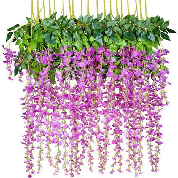 decorative flowers & wreaths 12pcs / wisteria artificial flower silk wreath arch wedding diy home garden office decoration pendant plant wal
decorative flowers & wreaths 12pcs / wisteria artificial flower silk wreath arch wedding diy home garden office decoration pendant plant wal