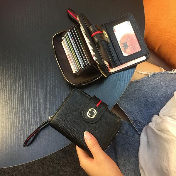 wallets purse wallet clutch bag wristlets handbags pouch organizer luxury designer women ladies men 2021 fashion cute leather coin bags, Red;black
wallets purse wallet clutch bag wristlets handbags pouch organizer luxury designer women ladies men 2021 fashion cute leather coin bags, Red;black