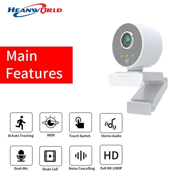 1080p live broadcast camera ai smart auto tracking livestream webcam lapoffice meeting pc usb web ip cameras
1080p live broadcast camera ai smart auto tracking livestream webcam lapoffice meeting pc usb web ip cameras