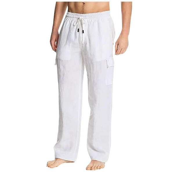 quick-drying pants men fashion cotton linen plus size casual elastic waist pockets long training gym leggings women's, Black
quick-drying pants men fashion cotton linen plus size casual elastic waist pockets long training gym leggings women's, Black