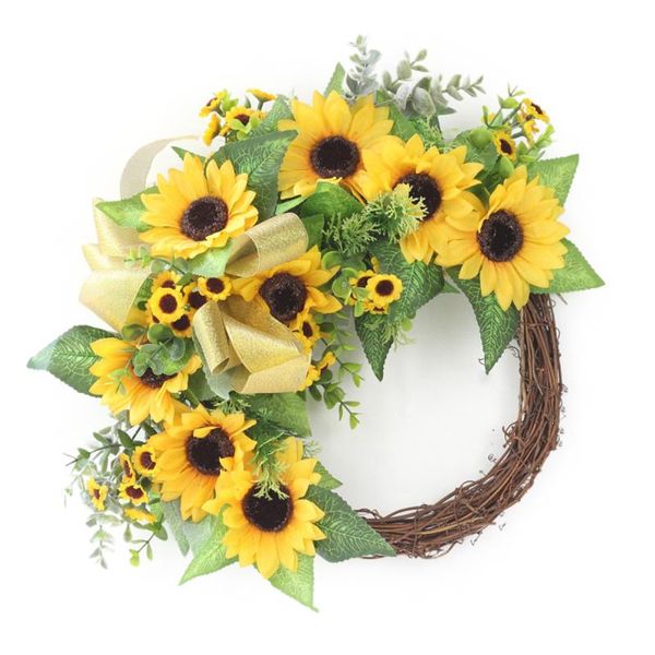 wall decor artificial leaves silk sun flower wreath door home decoration 40cm 40cm16 inch elegant simulation sunflower
wall decor artificial leaves silk sun flower wreath door home decoration 40cm 40cm16 inch elegant simulation sunflower