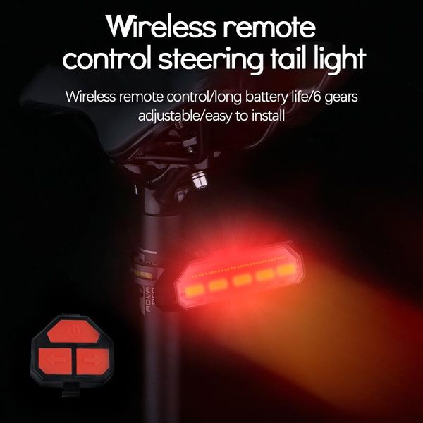 bike lights meroca cycling tail light intelligent wireless remote control steering warning usb charging night riding equipment
bike lights meroca cycling tail light intelligent wireless remote control steering warning usb charging night riding equipment
