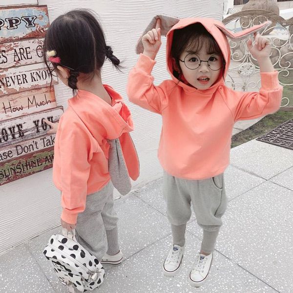 clothing sets 2021 autumn spring girls suits coat kids casual cute sweatshirt tracksuit sport ears outwear two-piece, White
clothing sets 2021 autumn spring girls suits coat kids casual cute sweatshirt tracksuit sport ears outwear two-piece, White