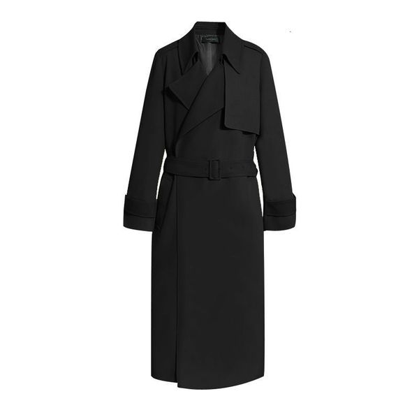 2021 new trench - women's black long coat above knee, loose fit coat, leisure, lace, personality, fashion, autumn 5chi, Tan;black
2021 new trench - women's black long coat above knee, loose fit coat, leisure, lace, personality, fashion, autumn 5chi, Tan;black