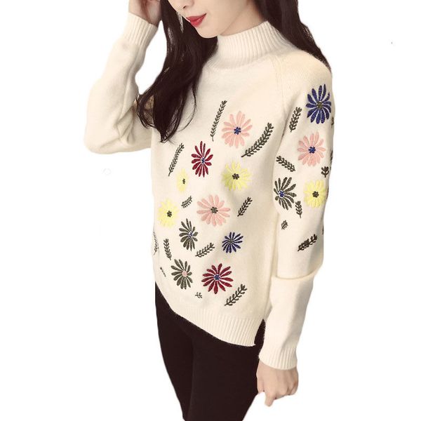 tees ladies turtlenecks elegant ladies'knitting flower pullovers autumn female sweater short lq480 ux4g, White
tees ladies turtlenecks elegant ladies'knitting flower pullovers autumn female sweater short lq480 ux4g, White