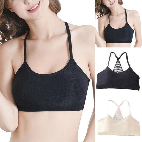 bras sissy women ladies seamless comfy vest comfort fitness soft sport bra, Red;black
bras sissy women ladies seamless comfy vest comfort fitness soft sport bra, Red;black