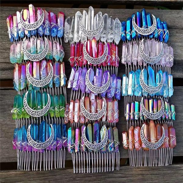 1pcsbeautiful natural quartz aura point headband spiritual crystals hairpin healing for gifts decorative objects & figurines
1pcsbeautiful natural quartz aura point headband spiritual crystals hairpin healing for gifts decorative objects & figurines