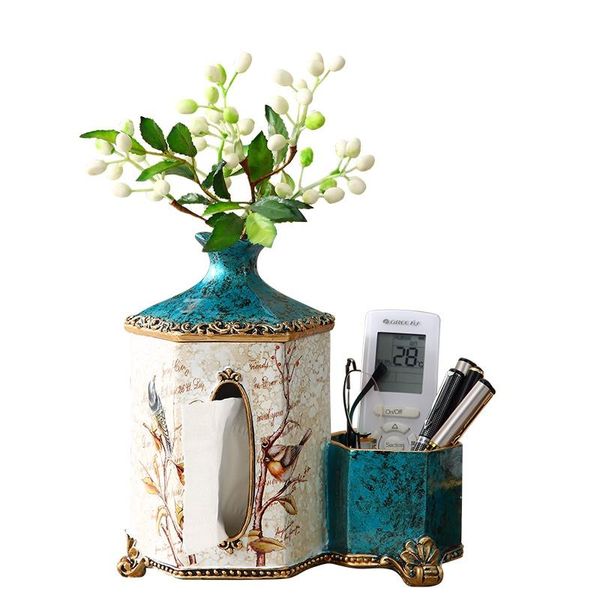 tissue boxes & napkins european style creative living room box household multi-functional storage jar for remote control pen eco-friendly re
tissue boxes & napkins european style creative living room box household multi-functional storage jar for remote control pen eco-friendly re