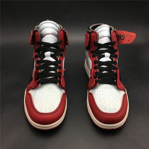 ow x air 1 high og chicago aa3834-101 1s i women men sports shoes sneakers trainers with original box, Black;white
ow x air 1 high og chicago aa3834-101 1s i women men sports shoes sneakers trainers with original box, Black;white