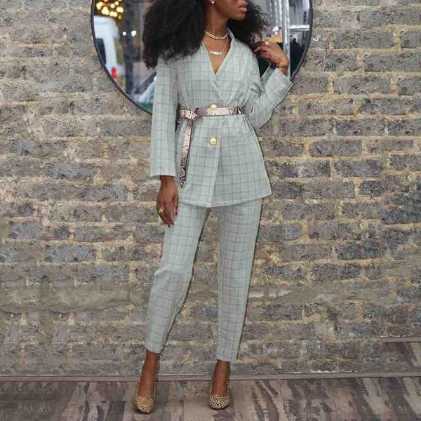 two piece dress sets women business casual plaid long sleeve blazer jacket wide leg pants suit office set ladies fashion outfits 2021, White
two piece dress sets women business casual plaid long sleeve blazer jacket wide leg pants suit office set ladies fashion outfits 2021, White