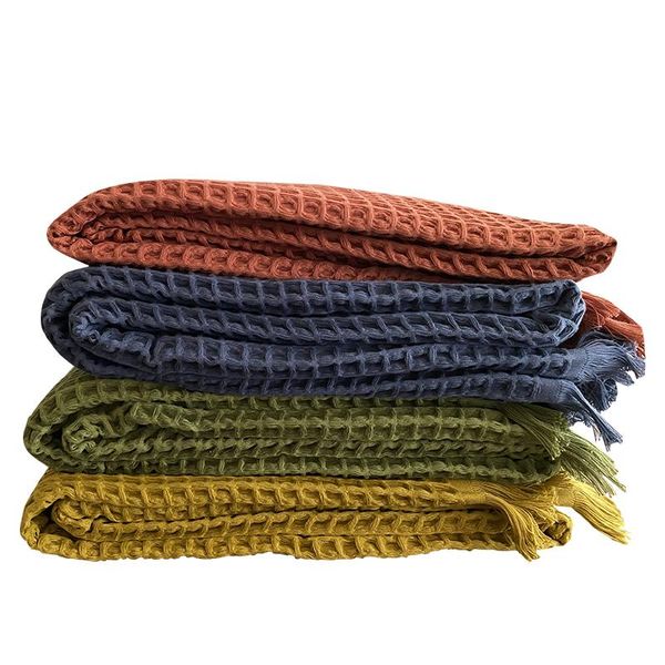 blankets nordic waffle blanket sofa cover office nap tassel model room decoration
blankets nordic waffle blanket sofa cover office nap tassel model room decoration