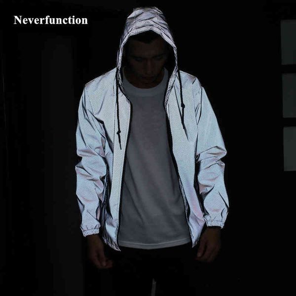 men's jackets spring autumn men loose full reflective hooded windbreaker waterproof jacket male casual hip hop baseball coats plus, Black;brown
men's jackets spring autumn men loose full reflective hooded windbreaker waterproof jacket male casual hip hop baseball coats plus, Black;brown