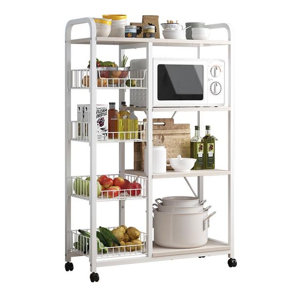 kitchen storage rack landing multi-functional microwave oven supplies household large and full multi-storey ground shelf bottles & jars
kitchen storage rack landing multi-functional microwave oven supplies household large and full multi-storey ground shelf bottles & jars