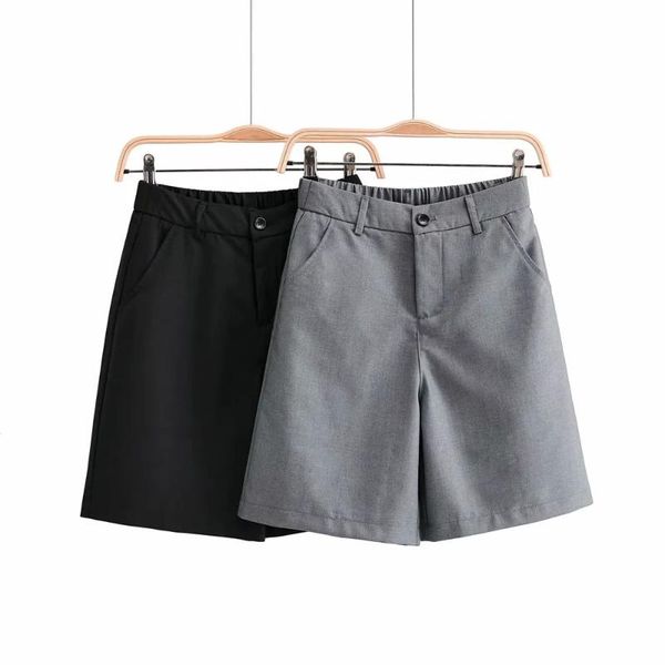 women's shorts women high-waisted fashion loose-fitting straight suit pants elastic solid officewear vintage female chic, White;black
women's shorts women high-waisted fashion loose-fitting straight suit pants elastic solid officewear vintage female chic, White;black