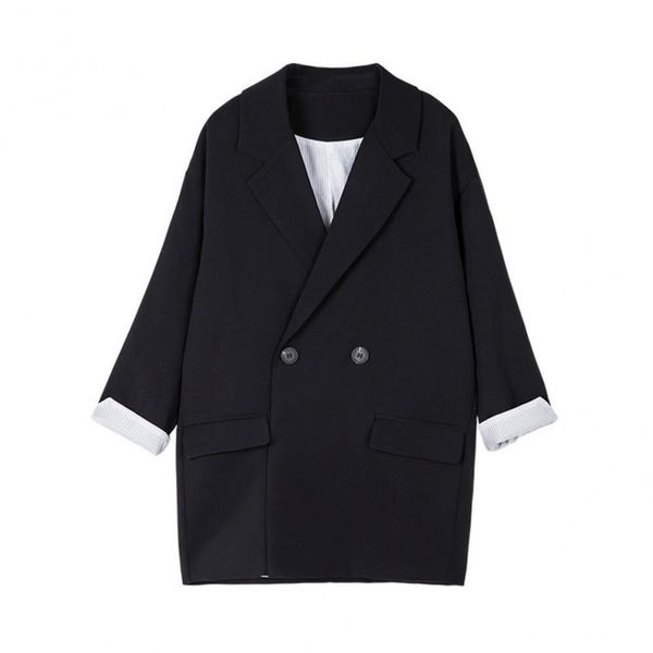 women's jackets women blazer spring autumn casual double breasted office ladies black suit jacket full sleeve outwear blaser qdon, Black;brown
women's jackets women blazer spring autumn casual double breasted office ladies black suit jacket full sleeve outwear blaser qdon, Black;brown