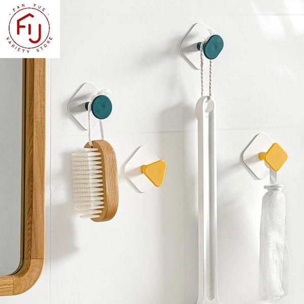 hooks & rails 4pcs/set plastic single robe hook towel door hangers self adhesive wall hat racks keys hanger organizer key holder
hooks & rails 4pcs/set plastic single robe hook towel door hangers self adhesive wall hat racks keys hanger organizer key holder