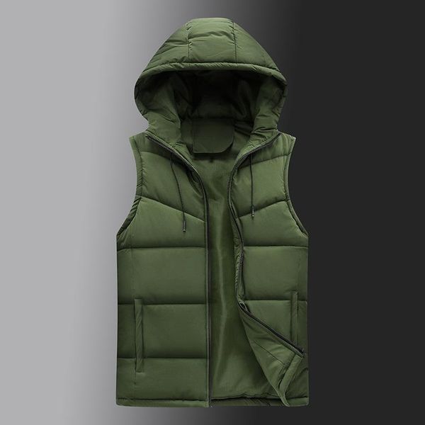 men's vests 2022 -selling mens winter vest warm hooded men casual waistcoat sleeveless jackets thicken parkas 6xl, Black;white
men's vests 2022 -selling mens winter vest warm hooded men casual waistcoat sleeveless jackets thicken parkas 6xl, Black;white