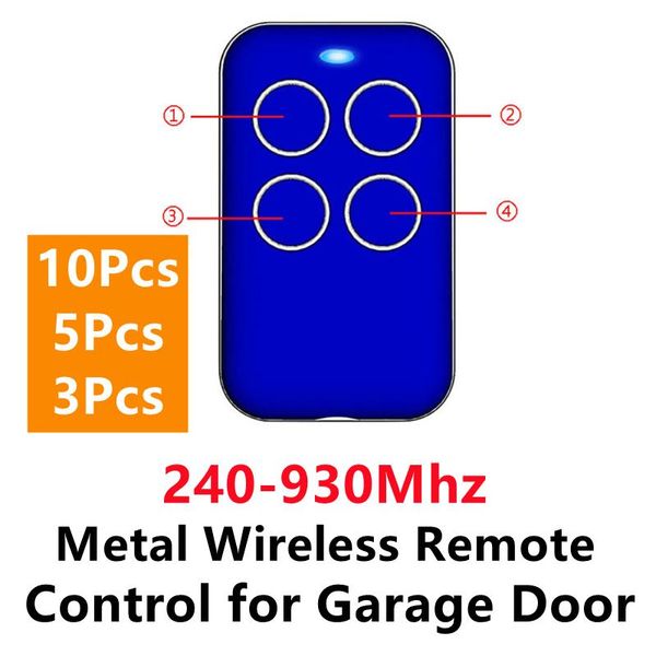 smart home control 10/5/3x 433mhz garage door remote 240-930mhz multi-frequency compatible automatic copy waterproof
smart home control 10/5/3x 433mhz garage door remote 240-930mhz multi-frequency compatible automatic copy waterproof
