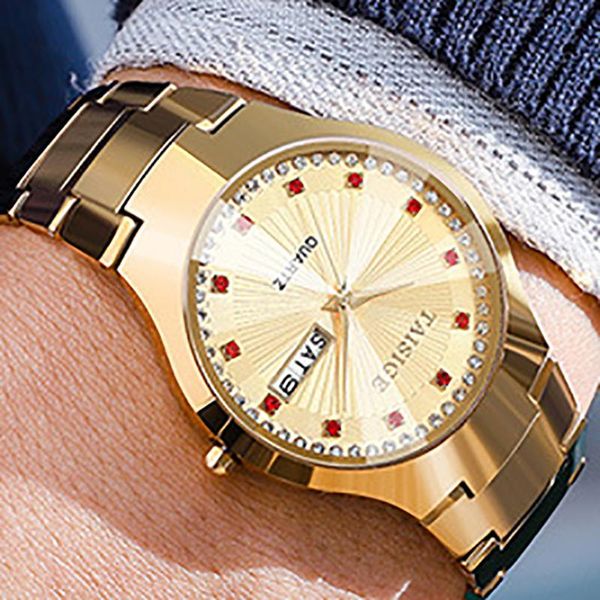 wristwatches men's tungsten steel waterproof diamond face band watch luminous calendar quartz student sports non, Slivery;brown
wristwatches men's tungsten steel waterproof diamond face band watch luminous calendar quartz student sports non, Slivery;brown