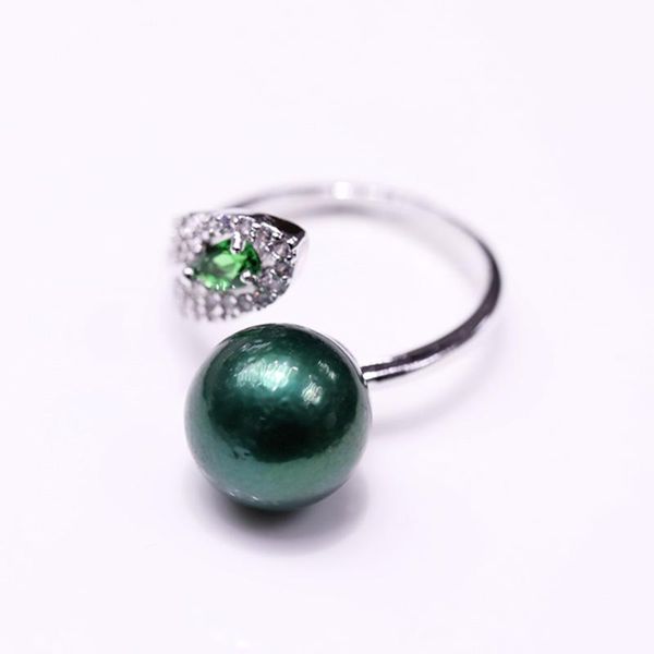 cluster rings fantipearl fashion pearl ring natural freshwater green retro zircon 925 sterling silver jewelry ladies gift party engageme, Golden;silver
cluster rings fantipearl fashion pearl ring natural freshwater green retro zircon 925 sterling silver jewelry ladies gift party engageme, Golden;silver