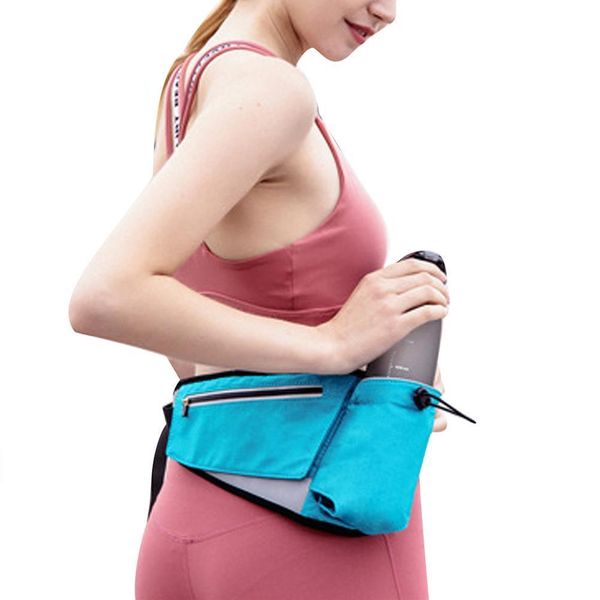 aa fashionable sports bottle adjustable belt bag double storage waterproof cell phone pockets running belt bag for men and women 
aa fashionable sports bottle adjustable belt bag double storage waterproof cell phone pockets running belt bag for men and women