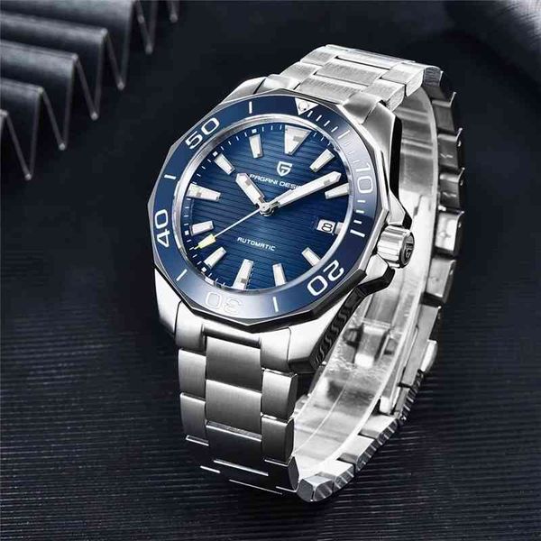 pagani design men mechanical watches brand luxury sapphire glass nh35a automatic relogio masculino, Slivery;brown
pagani design men mechanical watches brand luxury sapphire glass nh35a automatic relogio masculino, Slivery;brown