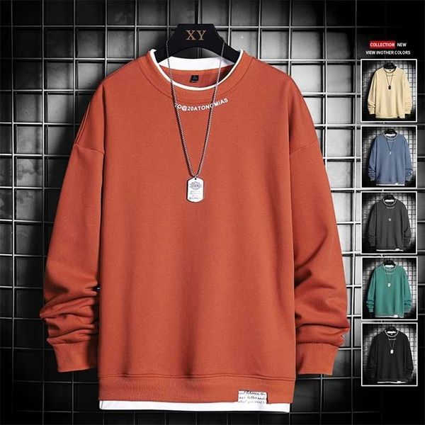solid color men's sweatshirt autumn casual letter printed hoodie hip hop streetwear loose hoodies new men fashion basic 4xl 211022, Black
solid color men's sweatshirt autumn casual letter printed hoodie hip hop streetwear loose hoodies new men fashion basic 4xl 211022, Black